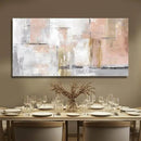 SOUGUAN Canvas Art Gold Wall Decor for Girl Pink Pictures for Living Room Wall Decoration Abstract Wall Art White Modern Painting Pictures 20"x40" by CozyNest Decor