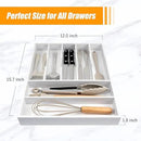 Kitchen Silverware Drawer Organizer and Storage Deep Cookware Utensil Cutlery Rack Office Drawer Organizer Tray Amazon Basics Kitchen Home Gadgets Rv Storage Solutions Wedding Registry Must Haves 2025 by CozyNest Decor