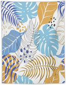 ICMOLYYENLO Tropical Palm Leaves Wall Tapestry, Wall Art for Room Decoration Beautiful Wall Hanging for Bedroom Living Room Dormitory Apartment 40x60 Inch by CozyNest Decor
