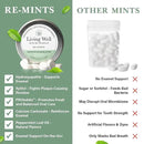 RE-MINTS – Remineralizing Breath Mints with Hydroxyapatite + Xylitol – Fluoride-Free, Dentist-Developed, Enamel Support, Clean Ingredients – 30 Mints by CozyNest Decor