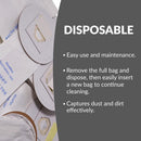 10 pack of bags for Prolux 10qt Backpack Vacuum by Prolux Cleaners