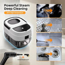 Steam Cleaner for Home, Steam Cleaner 2500w, High Pressure Steamer for Cleaning, 1.6L Water Tank, 3 Level Steam Control, High Heat Handheld Steamer for Kitchen, Bathroom, Upholstery, Car, Furnitur by TinyTreasures Baby Boutique