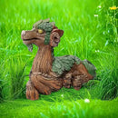 Funny Dragon Planter, Resin Animal Planter, Dragon Statue Outdoor, Dragon Figurines, Unique Succulent Pots with Drainage Hole, Dragon Yard Decor for Outside Lawn Patio Patio Yard Ornament Gifts (B) by GreenHaven Gardens