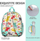 Toddler Backpack for Girls 3-8: Preschool Kindergarten Backpack - Cute Kids Backpacks for Girls-Cute Cat by TinyTreasures Baby Boutique