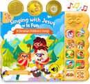 GO GO Bible Songs of Wisdom: Bible Songs Book for Toddlers, 8 Songs, Talking Books for Toddlers 2-4 Years, Sound Books, Sing Along Books, Baby Music Book, Christian Toys for Toddlers by TinyTreasures Baby Boutique