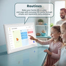 Digital Calendar, 15.6 Inch Wall Planner Digital Calendar & Chore Chart, IPS HD Touchscreen Interactive Display for Family Schedules, 2025 Calendar Share Photos/Schedules Instantly by TinyTreasures Baby Boutique