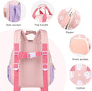 GAGAKU Toddler Backpack for Girls - Kids Mini Backpacks 2-6 years old Cartoon Breathable Comfortable Preschool Backpack for School Travel - Pink Cat by TinyTreasures Baby Boutique