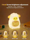 MASHI Sheep Alarm Clock, Toddler Sleep Training Clock with Sun & Moon, Sleep Sound Machine, Night Lights, Alarm Clock for Kids, Gift Ideas for Kids Child by TinyTreasures Baby Boutique