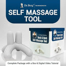 Dr. Berg Body, Neck & Back Self-Massage Tool - Comes with an Instructions Manual & Access to How-to Online Videos by CozyNest Decor