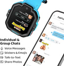 TickTalk 5 - Kids Smart Watch with GPS Tracker, Video Calling, SOS, & Parental Controls | Smartwatch with Free Music, Texting, Kid Phone Call and Text, Boys & Girls - 4G Smart Watch for Kids 3-12 by TinyTreasures Baby Boutique