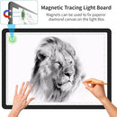 Phylosal Magnetic A3 Light Pad, Super Bright Light Box with Side Button, Diamond Art Light Board, Lightbox for Tracing and Drawing, USB Power Artcraft Light Table for Sketching, Weeding Vinyl (Black) by TinyTreasures Baby Boutique