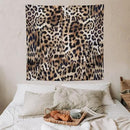 HZOHNAGO Leopard Print Tapestry Nature Wildlife Vintage Cheetah Fur Spot Animal Skin Wild Animals Spots Printed Wall Tapestry Painting Wall Hanging for Bedroom Living Room Dorm 60" W x 60" H by CozyNest Decor