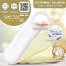 Baby Lounger - Snuggle Cozy Me Infant Lounger for Newborns | Breathable & Soft, Portable Awake-Time Pad, Essential Baby Gift- Yellow (Lounger Cover Included) by TinyTreasures Baby Boutique