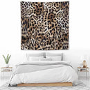 HZOHNAGO Leopard Print Tapestry Nature Wildlife Vintage Cheetah Fur Spot Animal Skin Wild Animals Spots Printed Wall Tapestry Painting Wall Hanging for Bedroom Living Room Dorm 60" W x 60" H by CozyNest Decor