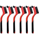 6-Pack Nylon Cleaning Brushes - Non-Scratch Nylon Bristles for Delicate Surfaces & Daily Cleaning | Ergonomic Grip with Mini Head & Hanging Hole by CozyNest Decor