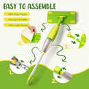 Kids Cleaning Toy Set,Mini Spray Mop Montessori Toys Pretend Play Cleaning Tool for Toddlers with Spray Mop & Kids Broom Dustpan Set Cleaning Toys Gift for Toddlers Girls Boys Age 3+ by TinyTreasures Baby Boutique