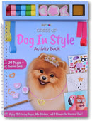 BSCOOL Dog in Style – Design Your Pet Fashion with 25 Coloring Pages, 3 Stamps, 50+ Stickers, Washi Tapes and Guides. Discover Unique Outfits for Dogs. Educational. Travel Friendly for Ages 5 and up. by TinyTreasures Baby Boutique