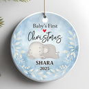 Personalized Baby First Christmas Ornament 2025 - Custom New Babies Ornament - Sweet Gift for New Parents - Baby Xmas Decoration - Christmas, Birthday Gift for Babies, Boy, Girls, Mom, Dad by TinyTreasures Baby Boutique