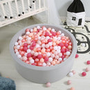 GOGOSO Ball Pits Balls for Toddlers Pack of 50 100 200 Plastics Shape Ball Non-Phthalate Non-BPA Non-Toxic 2.2-Inch Crush Proof Play Balls by TinyTreasures Baby Boutique