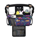 TOPDesign Universal Baby Stroller Organizer, Stroller Caddy with Detachable Mesh Bag & Heightened Insulated Cup Holders & Non-Slip Secure Hooks Accessories, Fits Most Strollers (Dino Fossils) by TinyTreasures Baby Boutique