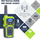 Walkie Talkies for Kids,Long Range 2 Way Radio 22CH VOX,Birthday Gift,Family Walkie Talkie for Camping Hiking Indoor Outdoor，Toys Gifts for 6-12 Years Old Boys Girls（No Batteries） by TinyTreasures Baby Boutique