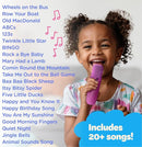 Move2Play, Karaoke Machine for Kids | Includes 20+ Kid Songs | 2 Microphones | Connect with Bluetooth | 3, 4, 5, 6, 7+ Year Old Gift | Toy for Girls, Boys, & Toddler | Birthday Present by TinyTreasures Baby Boutique