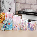 Ystardream Candle Sets for Women Gift Elegant Flower Flickering Flameless Candles Unity Candles for Wedding Ceremony Set,Beautiful Addition to Any Dinner Table,Bedroom,Outside Party by GreenHaven Gardens
