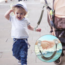 Accmor Toddler Backpack Harness with Leash, Cute Baby Backpacks with Anti Lost Wrist Link, Mini Kids Backpack Tether Walking Harness for Travel Outdoor, Black Excavator Backpack Tether for Boys Girls by TinyTreasures Baby Boutique