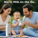 Koalababy Portable Bottle Warmer for Travel – Baby Bottle Warmer with Fast Heating, 17oz Large Capacity Milk Warmer for Breastmilk, Formula, Water, IPX6 Washable, for Car, Airplane & Outdoor Travel by TinyTreasures Baby Boutique