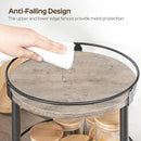 Lazy Susan Organizer, Rotating Spice Rack, 2 Tier Spice Turntable Organizer, Industrial Turntable Spice Holder, for Kitchen Countertop and Cabinet, Compact and Versatile, Greige SR22BG by CozyNest Decor
