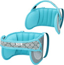 NAPUP Child Head Support for Car Seats – Safe, Comfortable Head & Neck Pillow Support Solution for Front Facing Car Seats and High Back Boosters – Baby Infant Toddler & Kids Travel Accessories (Teal) by TinyTreasures Baby Boutique