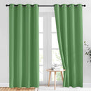 NICETOWN Forest Green Blackout Curtains 84 inches Long 2 Panels Set - Grommet Thermal Curtains Room Darkening Window Treatments Sound Proof for Bedroom/Living Room, W52 x L84 by TinyTreasures Baby Boutique