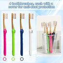 Toddler Toothbrush, Kids Toothbrush, Galactic Adventures Style, Toddler Age 2-4 and Up, Soft Bristles with Caps, Pack of 4 by TinyTreasures Baby Boutique