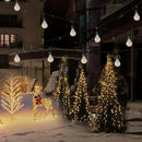 pearlstar Solar Light Bulbs Outdoor Waterproof Garden Camping Hanging LED Light Lamp Bulb Globe Hanging Lights for Home Yard Christmas Party Holiday Decorations (6 Pack-Clear Bulbs) by GreenHaven Gardens