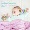 BLOOBLOOMAX Sock rattles for Babies 0-24 Months Baby Animal Foot Finder Educational Toys by TinyTreasures Baby Boutique