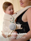 Momcozy Portable Sound Machine with Night Light, White Noise Sound Machine for Baby, 20 Soothing Sounds, Sound Therapy, Long-Lasting Power, Timer, Clips on Stroller, Baby Shower Gifts by TinyTreasures Baby Boutique