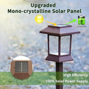 Solar Pathway Lights Outdoor Waterproof IP65, Solar Lights Outdoor with Hook 6PK, Upgraded 1000mAH Battery, Up to 12Hrs, Auto On/Off, Garden Lights Decor for Yard, Driveway, Walkway (LED) by GreenHaven Gardens