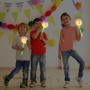 ArtCreativity Lollipop Glow Sticks for Kids - Set of 12 Spinner Light Up Sticks - Halloween Glow Stick Light Up Party Favors - Glow in The Dark Accessories by TinyTreasures Baby Boutique