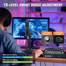 RHM Podcast Equipment Bundle with 48V Phantom Power & Condenser Microphone, 4 Customized Soundpads, 12 Preset Sound Effects, 4 Voice Changing Modes & LCD Display, for PC/Phone/Live Streaming by TinyTreasures Baby Boutique