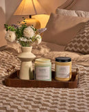 M&SENSE Candle Oceanic Breeze Scented, 19.4oz 110 Hour Long Lasting 2 Wick Pineapple & Mango Scent Natural Soy Candles for Home Scented for Stress Relief & Women/Men by CozyNest Decor