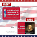 Us Citizenship Test Flash Cards 2025, Tarjetas para La Ciudadania De Las 100 Preguntas, Tarjetas De Ciudadania 2025 inglés y español, Naturalization Study Guide with 100 Questions & Answers by TinyTreasures Baby Boutique