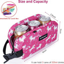 Cerbonny Small Cooler Bags: Freezable, Insulated Lunch Bags for Work/School Travel - fits Yogurt | 3+(Unicorn) by TinyTreasures Baby Boutique