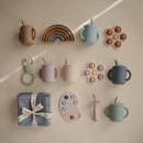 mushie 100% Silicone Baby Sippy Cup | 6 Months+ (Blush) by TinyTreasures Baby Boutique