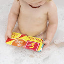 Floating Baby Bath Books Set of 4 - Bath Books for Babies, Infants - Waterproof, Mold-Free Bath Toys for Learning & Early Education (Fruit, Ocean, ABC, Numbers Books) by TinyTreasures Baby Boutique
