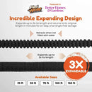 Flexi Hose with 8 Function Nozzle, 150FT - Lightweight Expandable Garden Hose, No-Kink Flexibility, 3/4 Inch Solid Brass Fittings and Double Latex Core by GreenHaven Gardens