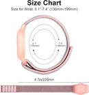 Kids Wristband Protective Case Compatible with Apple AirTag, Adjustable Nylon Bracelet for Air Tag GPS Tracker Holder with Anti Lost Watchband for Toddler Child Kids (Pink) by TinyTreasures Baby Boutique