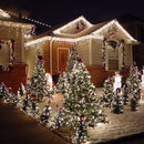 Brizled 4 Pack LED Christmas Lights, 33ft 100 LED Christmas String Lights, 120V UL Certified Connectable Xmas Tree Light Mini White Xmas Light for Home Tree Patio Indoor Outdoor Decoration, Cool White by TinyTreasures Baby Boutique
