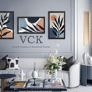 VCK 14x24 Picture Frame Set of 3, Black Solid Wood Poster Frames, Textured Exclusive Wall Gallery Frame by CozyNest Decor
