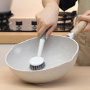 Patelai 12 Pack Kitchen Scrub Dish Brush with Long Handle Dish Scrubber with Stiff Bristles Scrub Brushes for Kitchen Dishes Washing Tools, Pots, Pans and Sink Cleaning (Multicolor) by CozyNest Decor