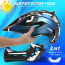 Lixada Kids Bike Helmet Adjustable Detachable Full Face Helmet for Cycling Helmet for Children Bicycle, Skateboard, Scooter, Protective Gear (20.5-22 Inches) by TinyTreasures Baby Boutique